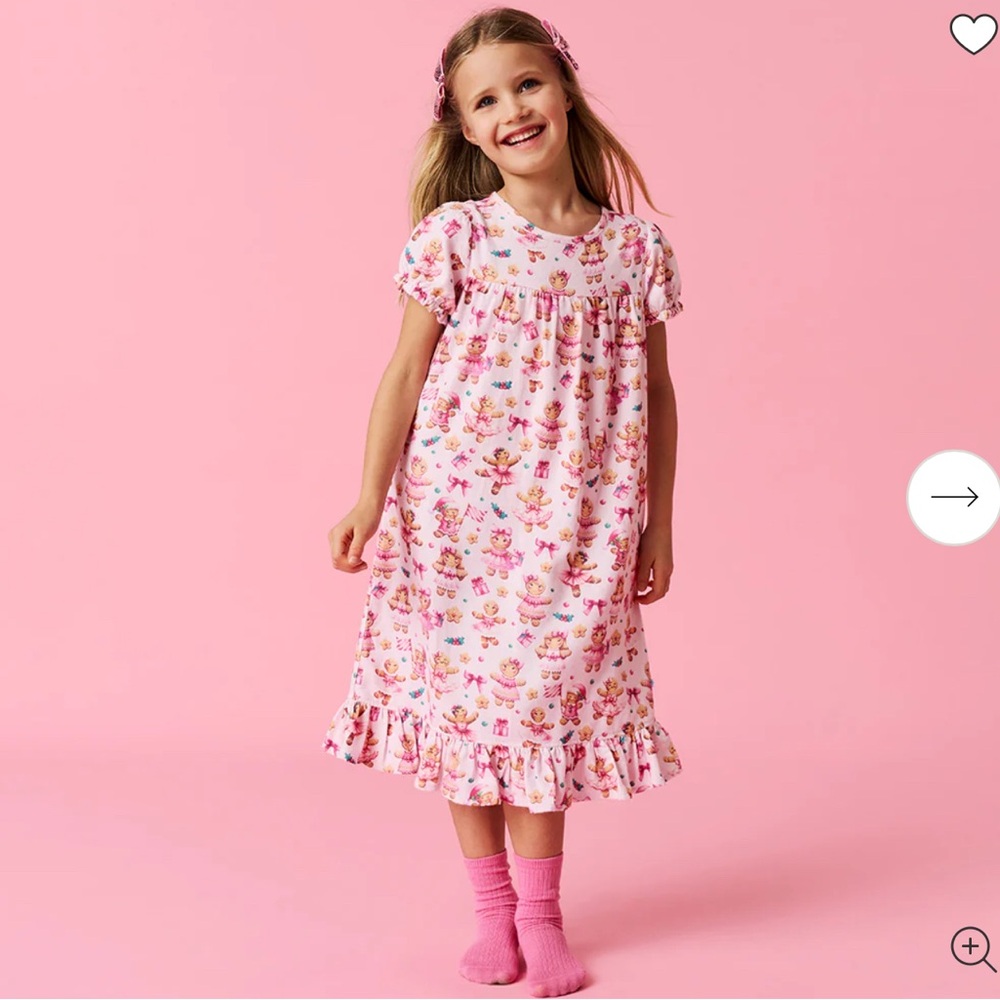 Flannel Posh Peanut Gingerbread Nightgown